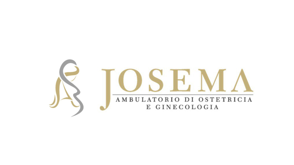 La foto mostra il logo dell'ambulatorio di ostetricia e ginecologia Josema